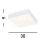 LED Deckenlampe Aluminium 16 W 3000 K IP44 B:30 cm Weiß