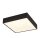 LED Deckenleuchte Aluminium IP44 B:30 cm Schwarz Weiß