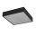LED Deckenleuchte Aluminium IP44 B:30 cm Schwarz Weiß