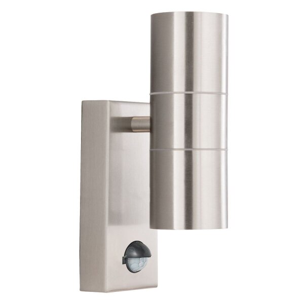 Lampe murale dextérieur Up & Down Détecteur de mouvement GU10 IP44