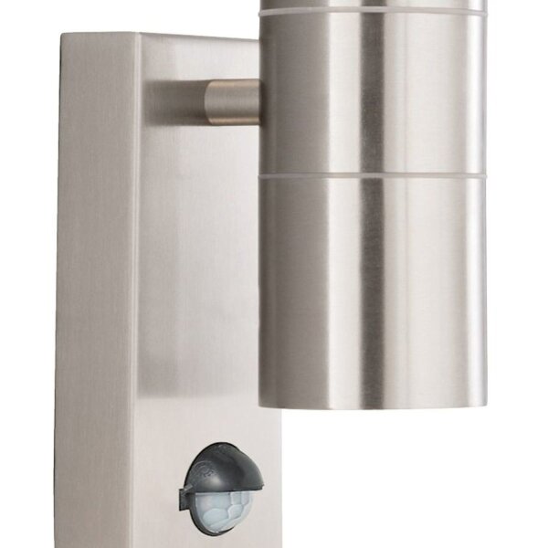 Lampe murale dextérieur Up & Down Détecteur de mouvement GU10 IP44
