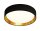 Stilvolle LED Deckenlampe Ø37 cm 3000 K in Schwarz Gold