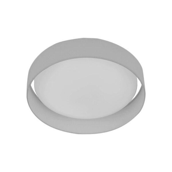 Lampe de plafonnier LED à faible éblouissement Ø50 cm rond 25 W abat-jour en tissu