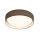 LED Deckenleuchte blendarm Ø50 cm rund Stoff 1652 lm