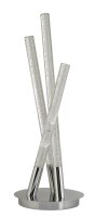 LED Tischleuchte in Chrom 43 cm 192 lm 3000 K warmweiß