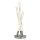 Lampe de table LED en chrome 43 cm 192 lm 3000 K blanc chaud