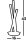 Lampe de table LED en chrome 43 cm 192 lm 3000 K blanc chaud