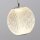 Suspension LED métal 5 flammes 21 W L:30 cm Chrome