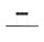 Dimmbare LED Pendelleuchte Schwarz Metall 101,5 cm 29 W