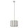 Lampe à suspendre ronde verre de pluie métal E14 Ø39 cm Moderne
