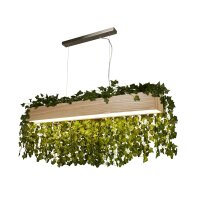Lampe à suspendre LED métal bois 1404 lm...