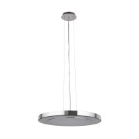 Stylische LED Pendelleuchte Metall Glas Ø50 cm in...