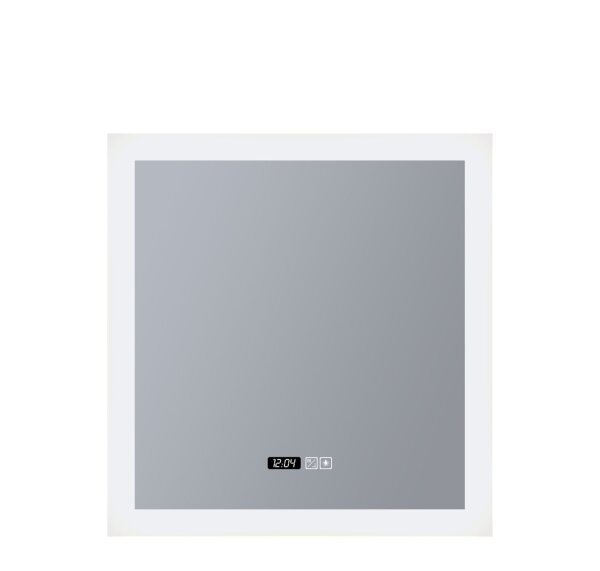 LED Wandspiegel mit Licht dimmbar IP44 38 W B:60 cm