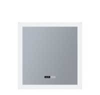 Miroir mural LED avec lumière tamisable IP44 38 W...