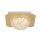LED Einbaustrahler in Gold Metall B:18 cm 585 lm Decke