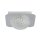 LED Einbauspot in Silber Metall B:18 cm 600 lm Decke