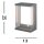 Lampe solaire à LED pour lextérieur avec détecteur de mouvement en aluminium IP54