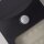LED Solarlampe mit Bewegungsmelder Metall IP44 Schwarz