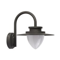 Applique LED Extérieur Aluminium IP54 Gris Blanc...