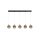 Suspension LED métal verre 120 cm 3000 K 5-flamme