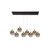 Suspension LED Sphères en verre 107 cm 3000 K...