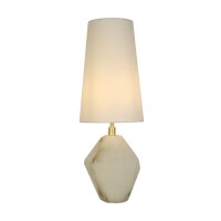 Lampe de table Blendarme r&eacute;sine tissu 55,5 cm...
