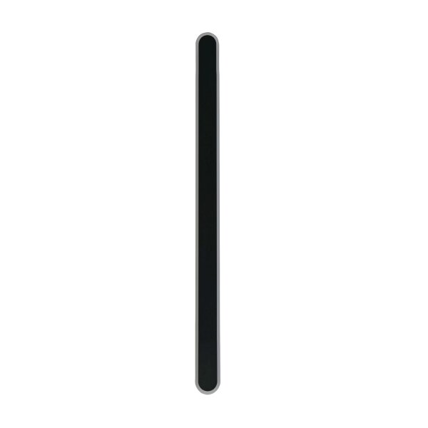 LED Außenwandleuchte Metall IP65 120 cm hoch Schwarz
