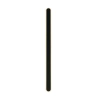 LED Außenwandleuchte Metall IP65 120 cm hoch Schwarz