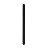 LED Außenwandleuchte Metall IP65 120 cm hoch Schwarz