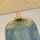 Lampe de table tissu verre E27 37 cm bleu naturel confortable