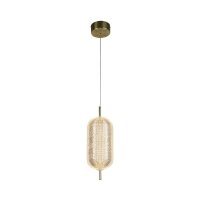 Lampe LED &agrave; suspendre m&eacute;tal en laiton 20 W...