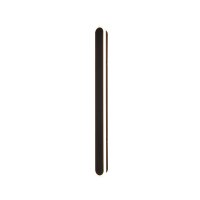 LED Außenleuchte Wand Schwarz Metall 18 W IP65 H:90 cm