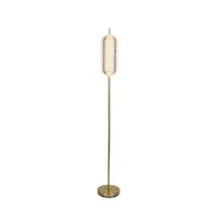 El&eacute;gant lampadaire LED m&eacute;tal 154 cm 23 W en...