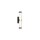 Applique LED Métal Verre IP44 H:32,5 cm Noir Blanc