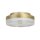 Runde LED Deckenlampe in Gold Metall Ø30 cm 3000 K 21 W