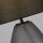 Blendarme lampe de table verre tissu 44,5 cm E27 noir