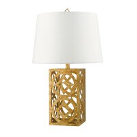 Lampe de table vintage AIROSO Blanc H:80cm Lampe design