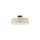 Plafonnier décoratif motif bambou E27 3-flamme
