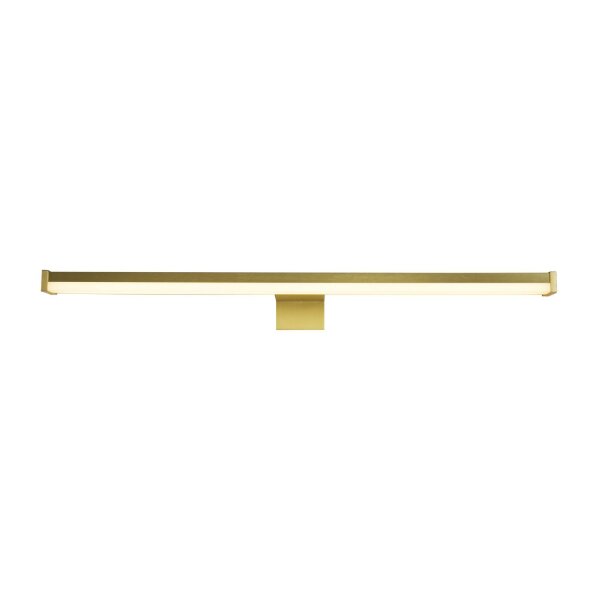 Goldene LED Spiegelleuchte Aluminium IP44 9 W 687 lm