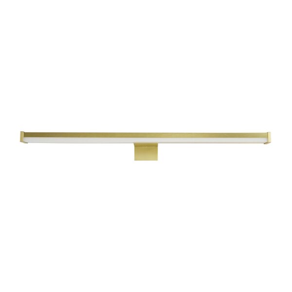 Goldene LED Spiegelleuchte Aluminium IP44 9 W 687 lm