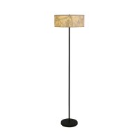 Lampadaire confortable en bambou m&eacute;tal 160 cm E27...