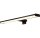 Schwarze LED Spiegelleuchte Aluminium IP44 12 W 60 cm