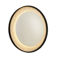 Applique LED dimmable verre m&eacute;tal Touch IP44...