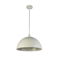 Metall Hängelampe in Creme E27 bis 60 W Ø40...