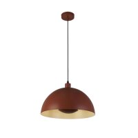 H&auml;ngelampe Loft E27 bis 60 W &Oslash;40 cm Metall in Orange