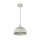 Suspension Loft E27 jusquà 60 W Ø25 cm métal crème