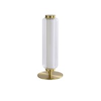 Lampe de table LED basse verre métal Touch Dimmer...
