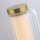 Lampe de table LED basse verre métal Touch Dimmer 31 cm