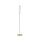 Dimmbare LED Stehleuchte Glas Metall 797 lm 127 cm 10 W
