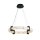 Runde LED Pendelleuchte Metall Harz Ring B:60,5 cm 29 W